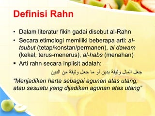 AKAD SYARIAH RAHN KPRI SYARIAH AL-IKHLAS | PPTX