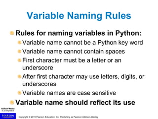 Gaddis Python 3e Chapter 02 PPT (1).ppt