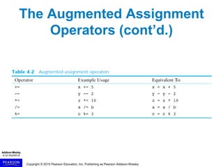 Gaddis Python 3e Chapter 04 PPT.ppt
