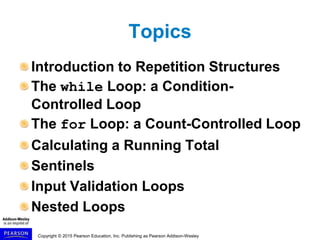 Gaddis Python 3e Chapter 04 PPT.ppt