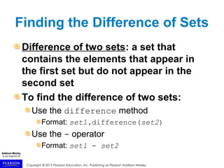 Python Dictionaries and Sets | PPT | Programming Languages | Computing image.