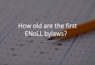 ENoLL quiz - end of the year 2020