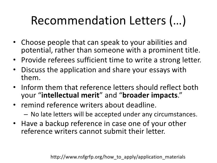 free money a k a fellowships aka letter of recommendation