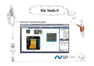Die Tools II

• Grafischer Hardwaredesigner
 
