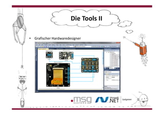 Die Tools II

• Grafischer Hardwaredesigner
 