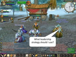 What leadershipstrategy should I use?