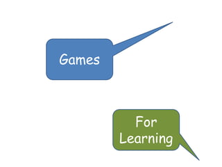 GamesFor Learning