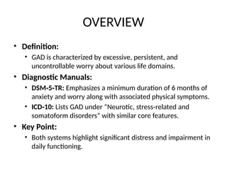 GENERALISED ANXIETY DISORDER PRESENTATION2.pptx