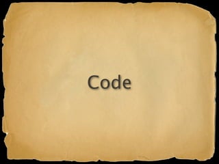 Code
 