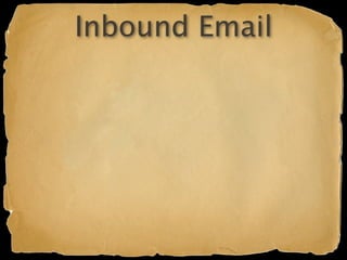 Inbound Email
 