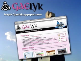 http://gaelyk.appspot.com




                       F
 
