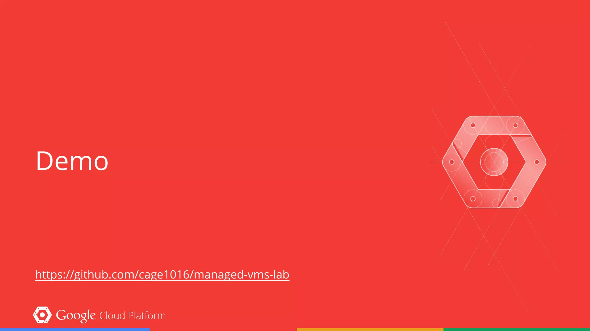 Demo
https://github.com/cage1016/managed-vms-lab
 