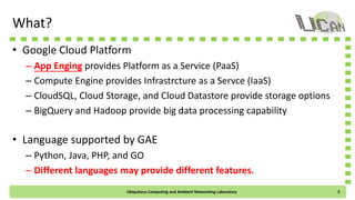 Google App Engine for Python - Unit01: Basic | PPT