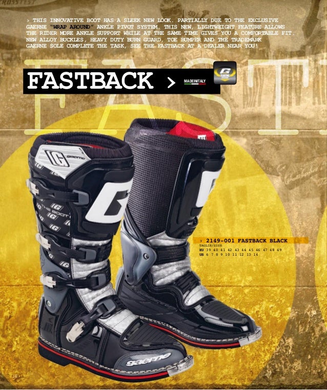 Gaerne Off-Road Boots 2015 - AlexFactory.it