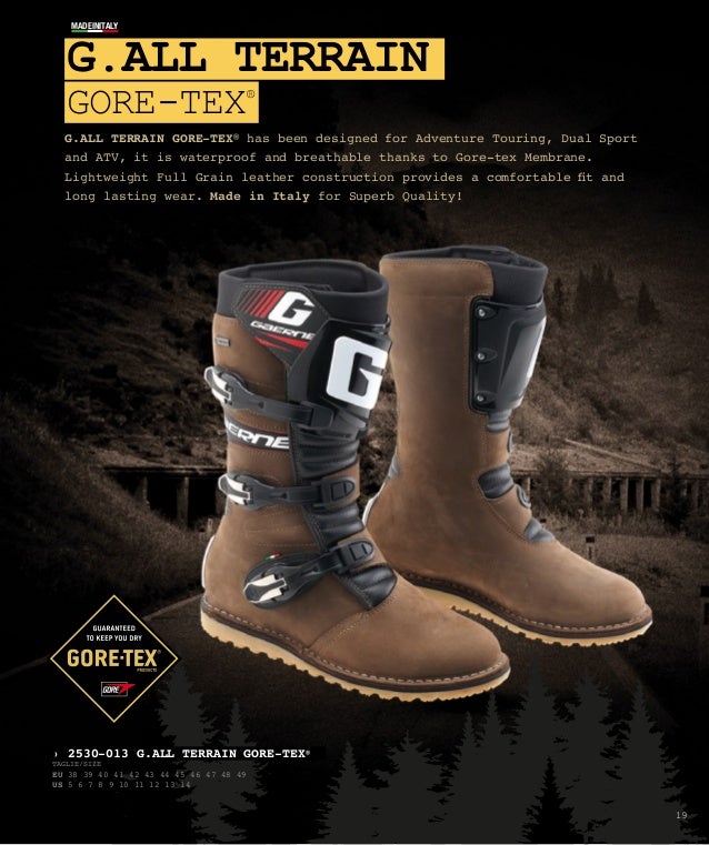 gaerne all terrain gtx boots