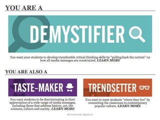 @reneehobbs #gaetc15
 