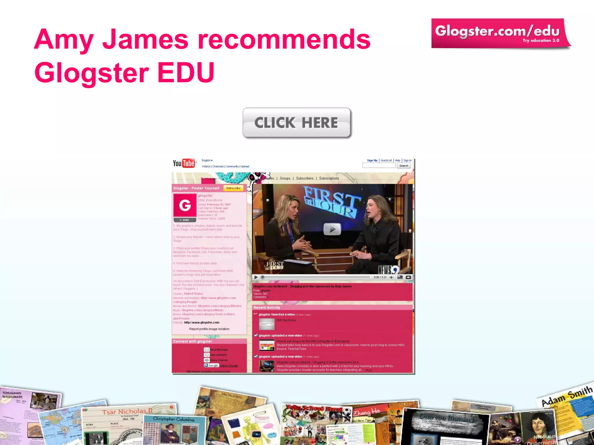 Amy James recommends Glogster EDU 