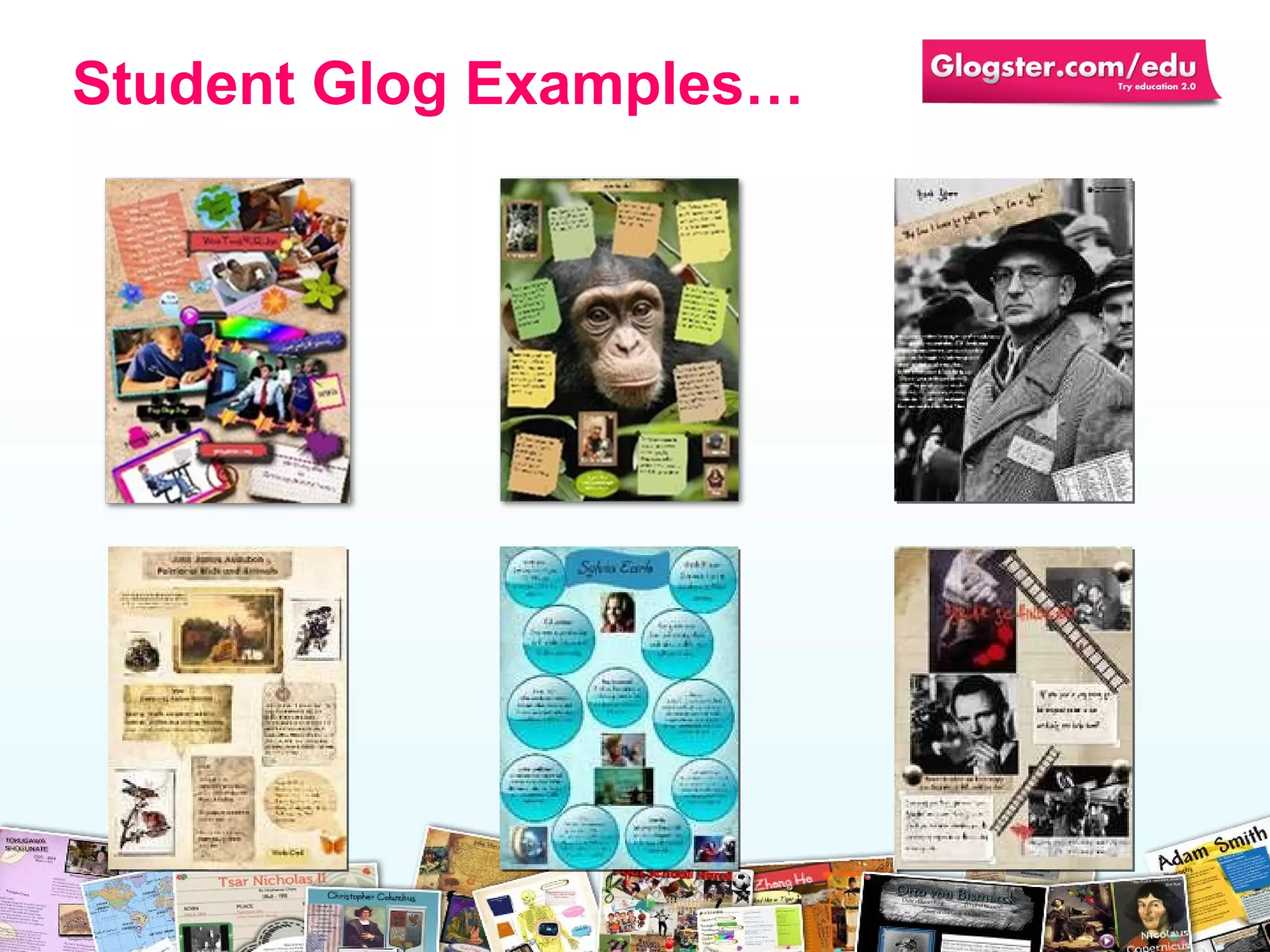 Student Glog Examples… 
