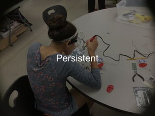 When do I
create a
makerspace?
 