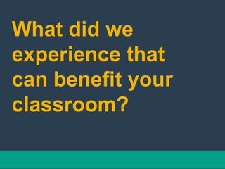 Typical
Class
Typical
Meeting
Typical
PD
 