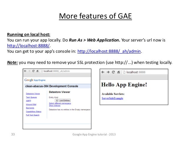 Google App Engine Tutorial