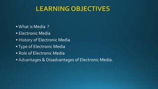 LEARNING OBJECTIVES
 