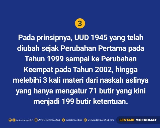 Gagasan Amandemen Uud 1945