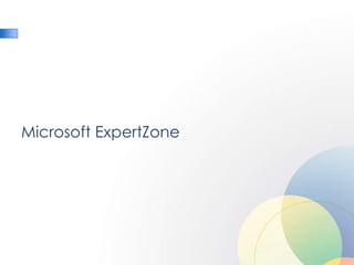 Microsoft ExpertZone
 