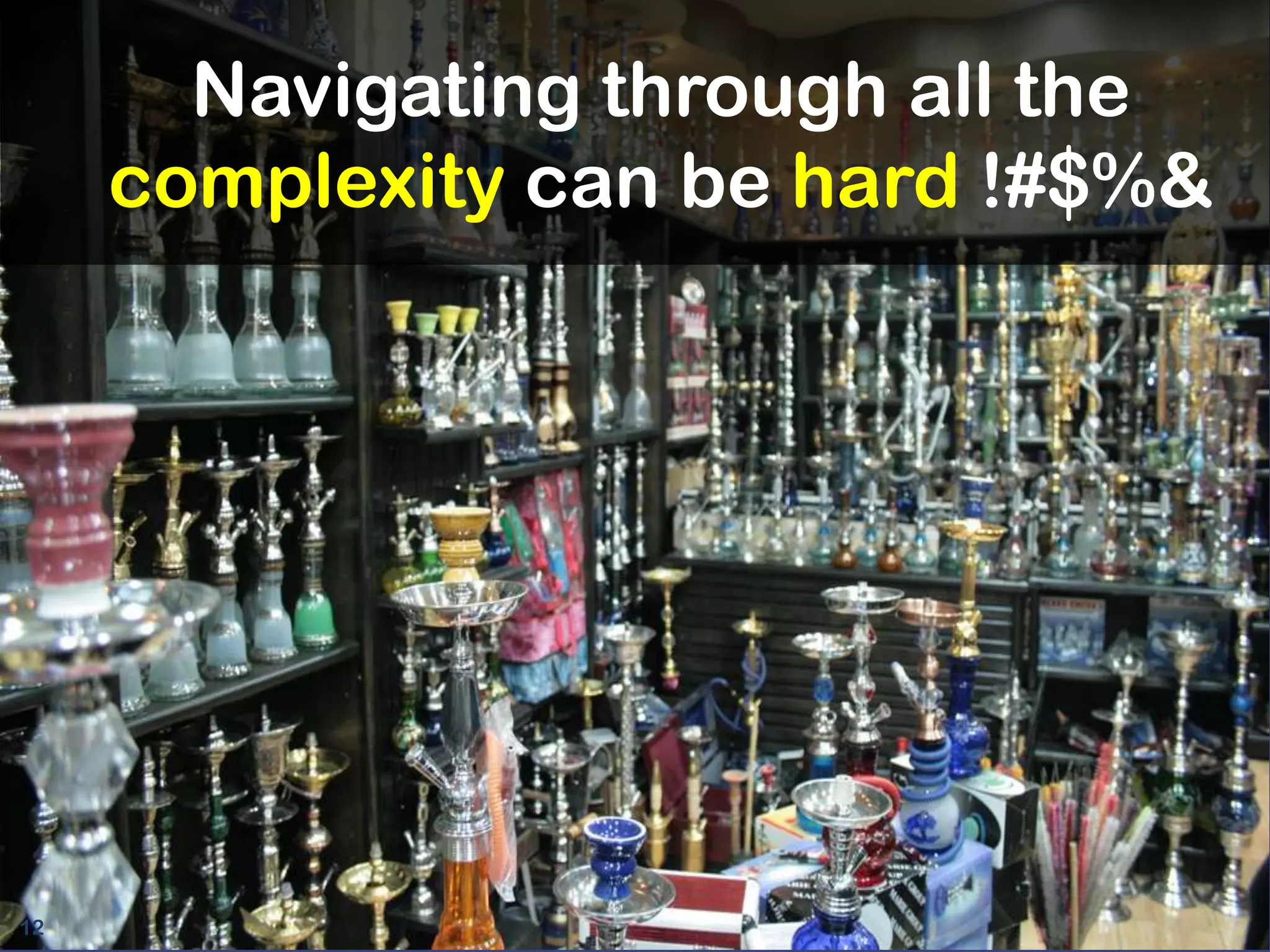 Data that is complex and in many formats 11