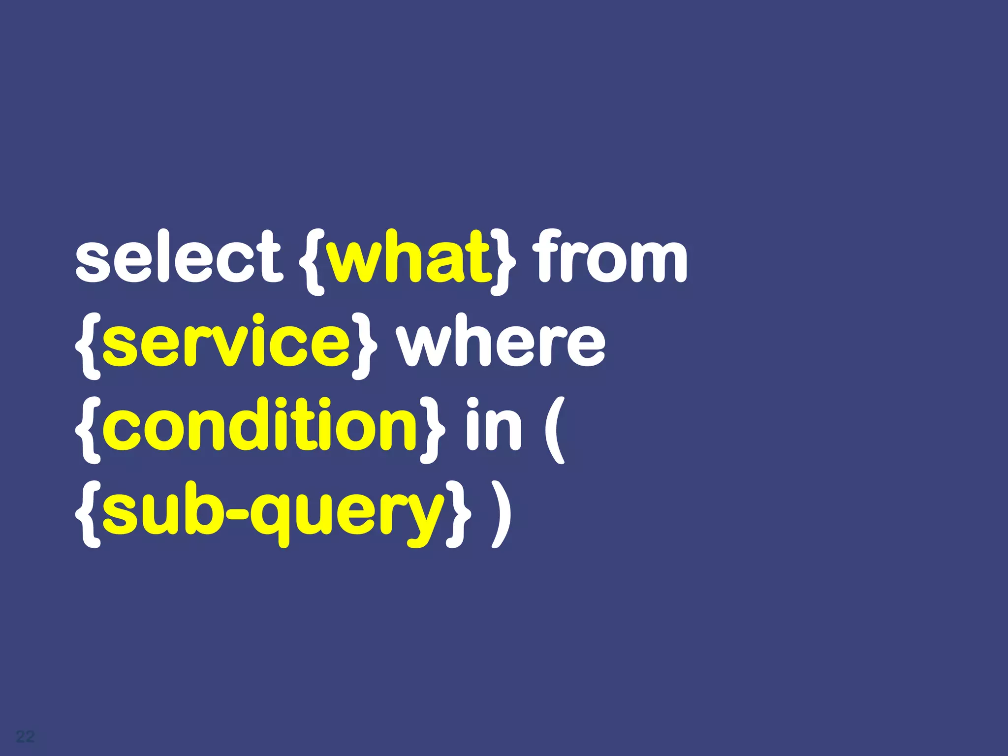 Common data access language across the webdeveloper.yahoo.com/yql20