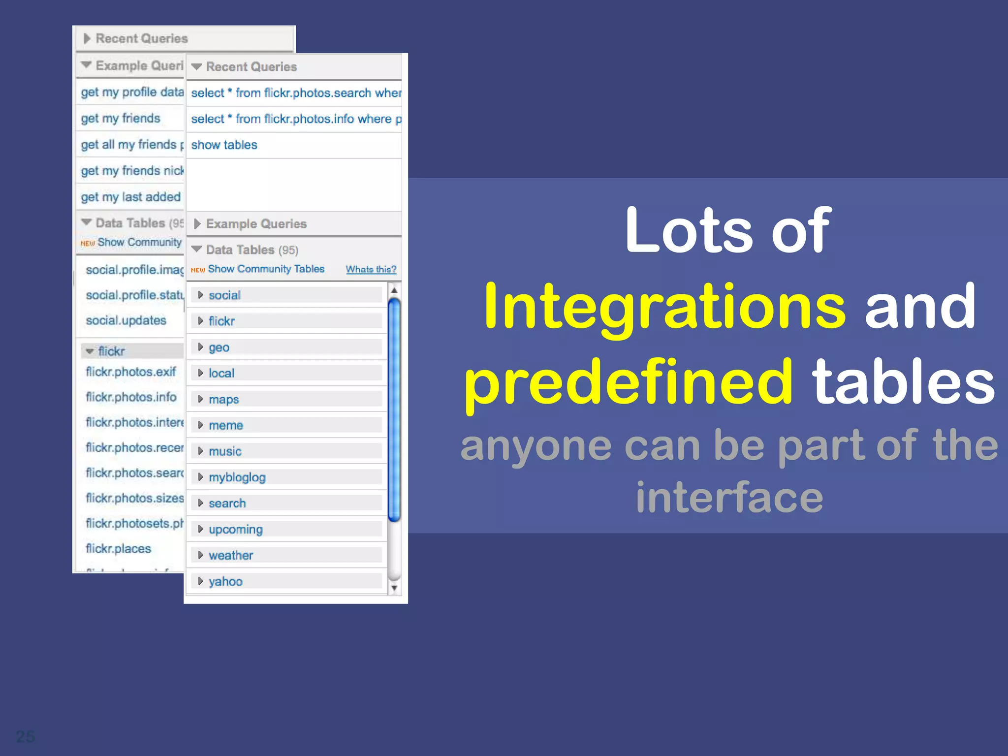 Several services can be chained using in ()23