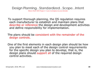 Building Objective Design Design Controls: Building Objective Evidence and Process Architecture ...