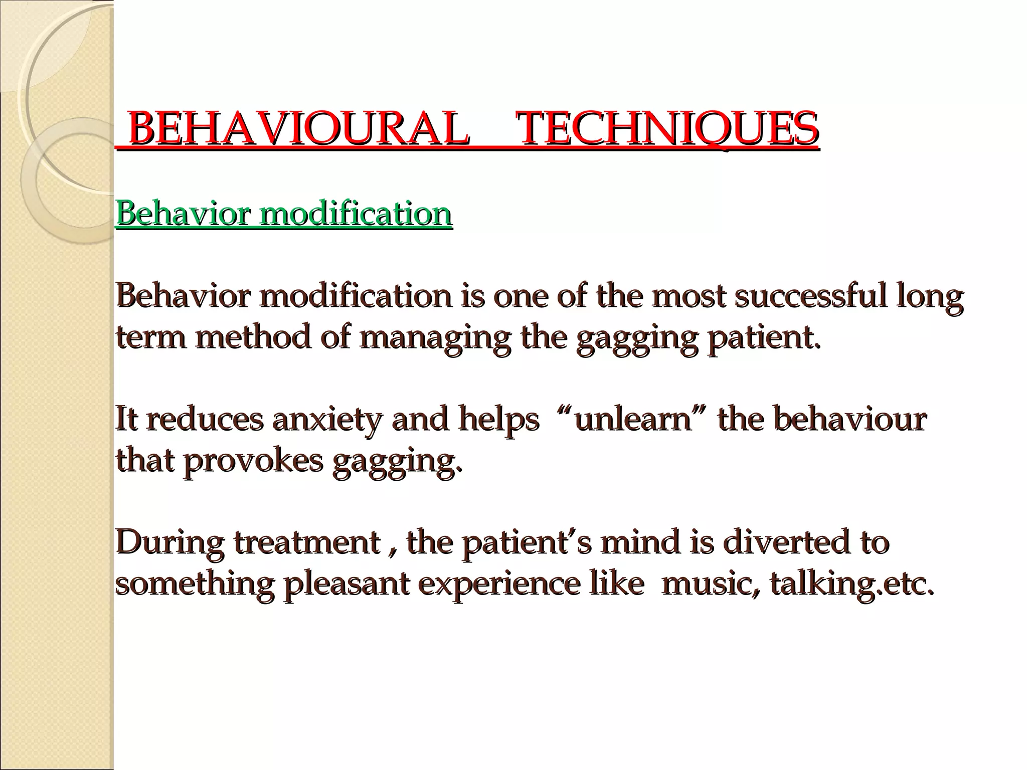 Picture of Gag reflex management | PPT