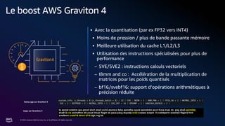 Optimiser vos workloads AI/ML sur Amazon EC2 et AWS Graviton | PDF