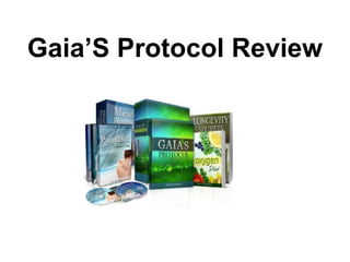Gaia’S Protocol Review
 