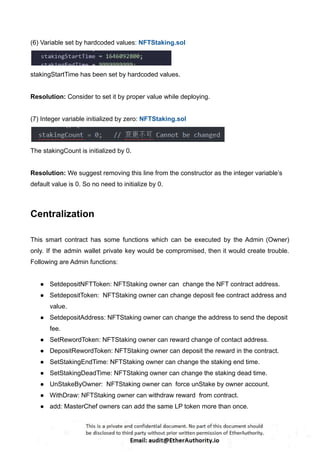 GaiaStarter Protocol – Smart Contract Security Audit Report by ...