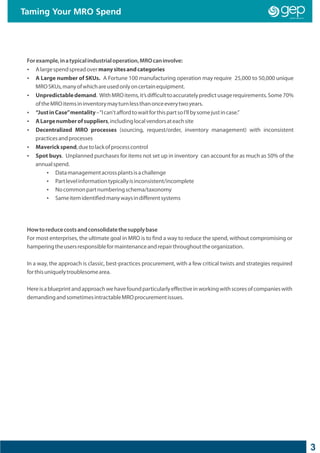 White Paper: Gain control over your complex MRO procurement | PDF ...
