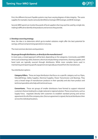 White Paper: Gain control over your complex MRO procurement | PDF ...