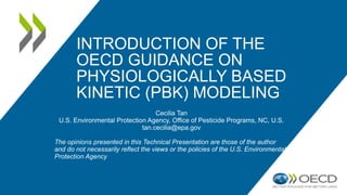 Pbk Models Gaining acceptance in next generation PBK modelling approaches for ...