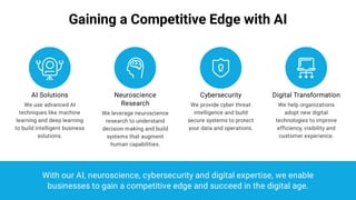 Artificial Intelligence Solution For Your Business Growth | PDF