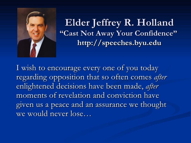 Gaining A Powerful Testimony