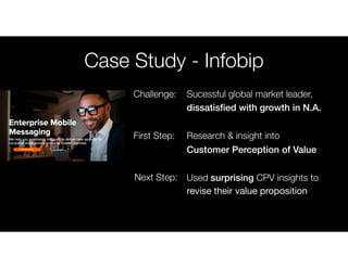 Case Study - Infobip
Subscription revenue target for entire
year reached in month 2
Support Dept. on path from cost center...