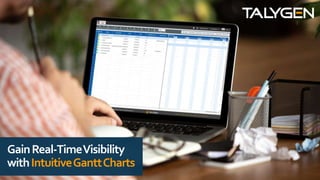 GainReal-TimeVisibility
withIntuitiveGanttCharts
 