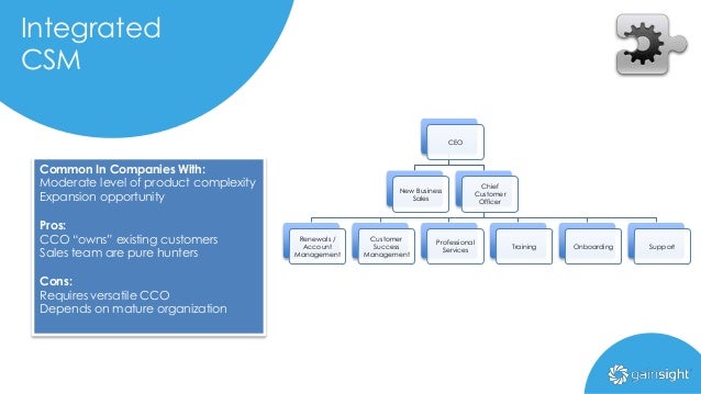 Customer Experience Management Organization Chart