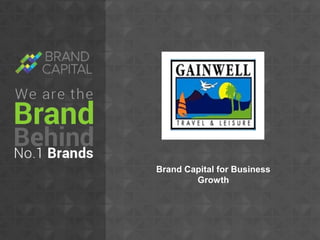 Brand Capital for Business
Growth

 