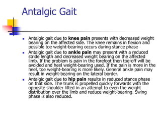 Antalgic GAIT | PPT