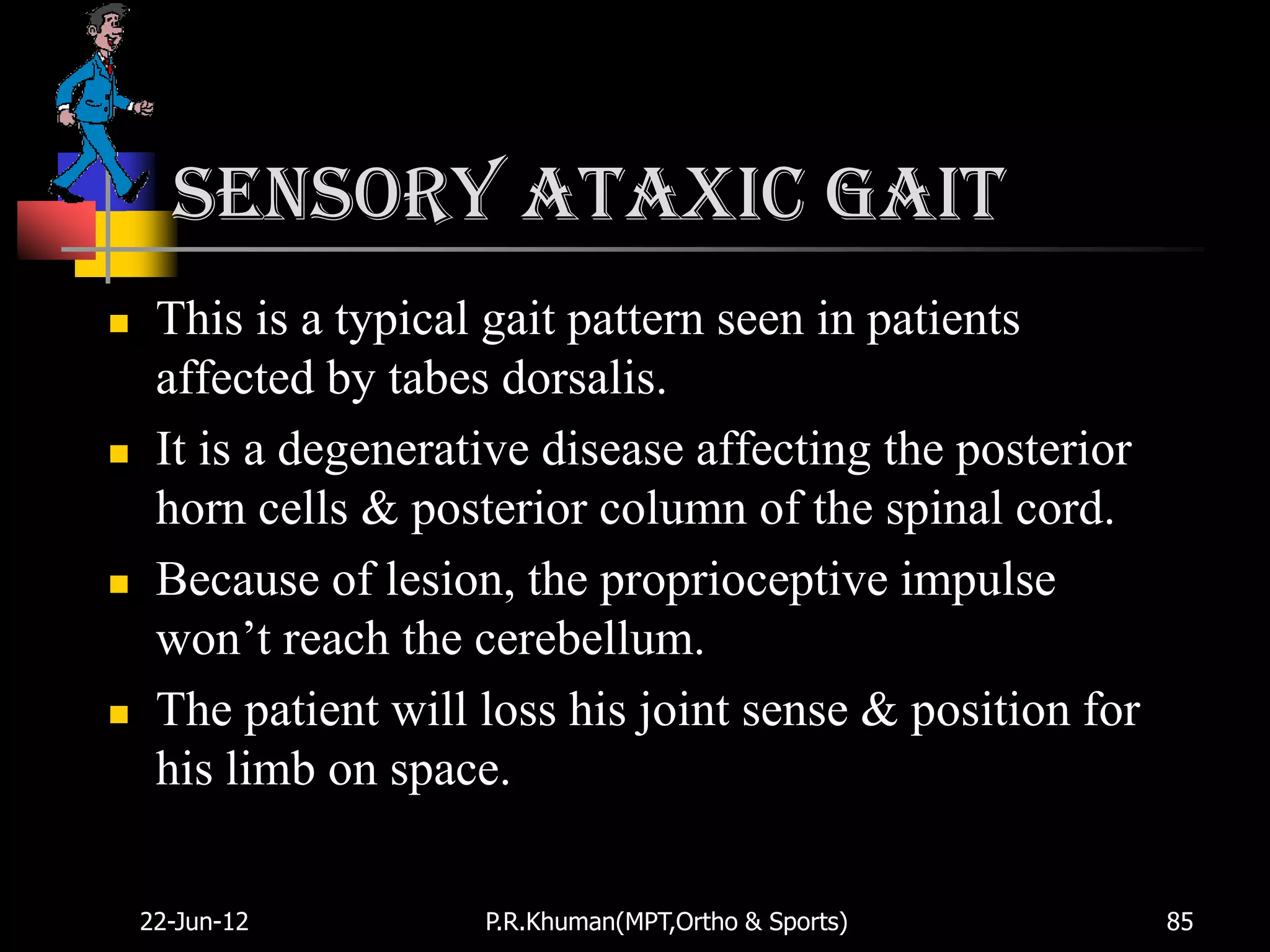 Gait normal & abnormal | PPTX