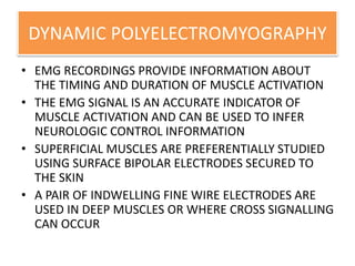 Dynamic Emg Gait parameters , determinants and assessment (2) | PPTX