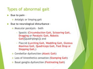 Gait analysis dr himanshu | PPTX
