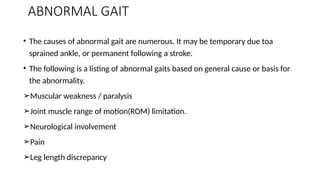 GAIT and its different types[Autosaved].pptx